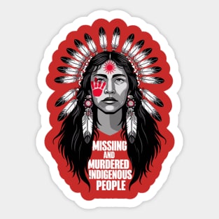 Missing & Murdered Indigenous Women Sticker